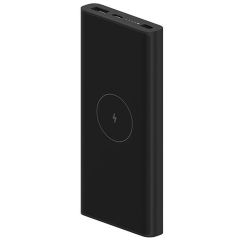 Xiaomi Batterie externe d'origine - 10 000 mAh - Quick Charge et Power Delivery - Recharge sans fil - 22,5W - Noir