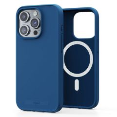 Njorð Collections Coque Slim MagSafe iPhone 15 Pro - Blue