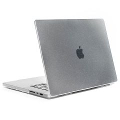 Selencia Coque Paillettes MacBook Pro 13 pouces (2020 / 2022) - A2289 / A2251 - Transparent