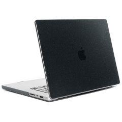Selencia Coque Paillettes MacBook Air 15 pouces (2023) / Air 15 pouces (2024) M3 chip - A2941 / A3114 - Noir