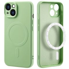 iMoshion Coque Couleur avec MagSafe iPhone 14 - Vert