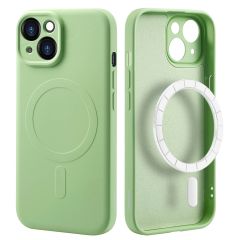 iMoshion Coque Couleur avec MagSafe iPhone 15 - Vert