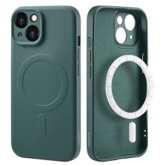 iMoshion Coque Couleur avec MagSafe iPhone 15 - Vert foncé