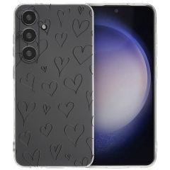iMoshion Coque Design Samsung Galaxy S24 - Hearts