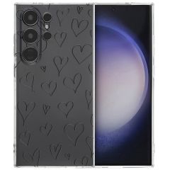 iMoshion Coque Design Samsung Galaxy S24 Ultra - Hearts