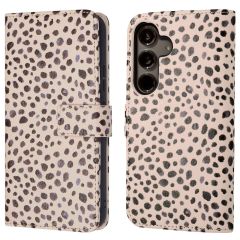 iMoshion Étui de téléphone portefeuille Design Samsung Galaxy S24 - Black And White Dots