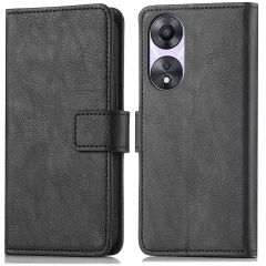iMoshion Étui de téléphone portefeuille Luxe pour Oppo A58 - Noir