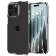 Spigen Coque Liquid Crystal iPhone 15 Pro Max - Transparent