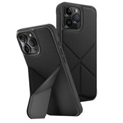 Uniq Coque Transforma avec MagSafe iPhone 15 Pro Max - Ebony Black