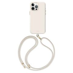 Coehl Coque Crème MagSafe avec cordon iPhone 15 Pro - Ivory