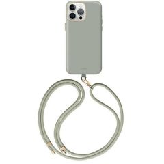 Coehl Coque Crème MagSafe avec cordon iPhone 15 Pro Max - Soft Sage