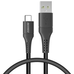 Accezz Câble USB-C vers USB Samsung Galaxy S21 Ultra - 0,2 mètre - Noir