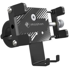 iMoshion Support de téléphone pour vélo iPhone 13 - Réglable - Universel - Aluminium - Noir