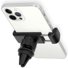 iMoshion Support de téléphone pour voiture Samsung Galaxy A21s - Réglable - Universel - Grille de ventilation - Noir