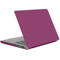 iMoshion Coque rigide MacBook Pro 13 pouces (2020 / 2022) - A2289 / A2251 - Bordeaux