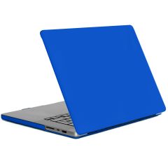 iMoshion Coque rigide MacBook Pro 14 pouces (2021) / Pro 14 pouces (2023) M3 chip - A2442 / A2779 / A2918 - Cobalt Blue