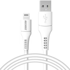Accezz Câble Lightning vers USB iPhone SE (2016) - Certifié MFi - 1 mètre - Blanc
