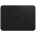 Apple ﻿Housse cuir MacBook 13 pouces - Noir