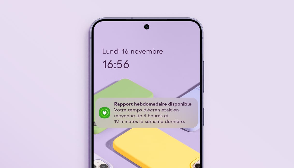 Régler le temps d'écran pour Android, comme sur les téléphones Samsung.