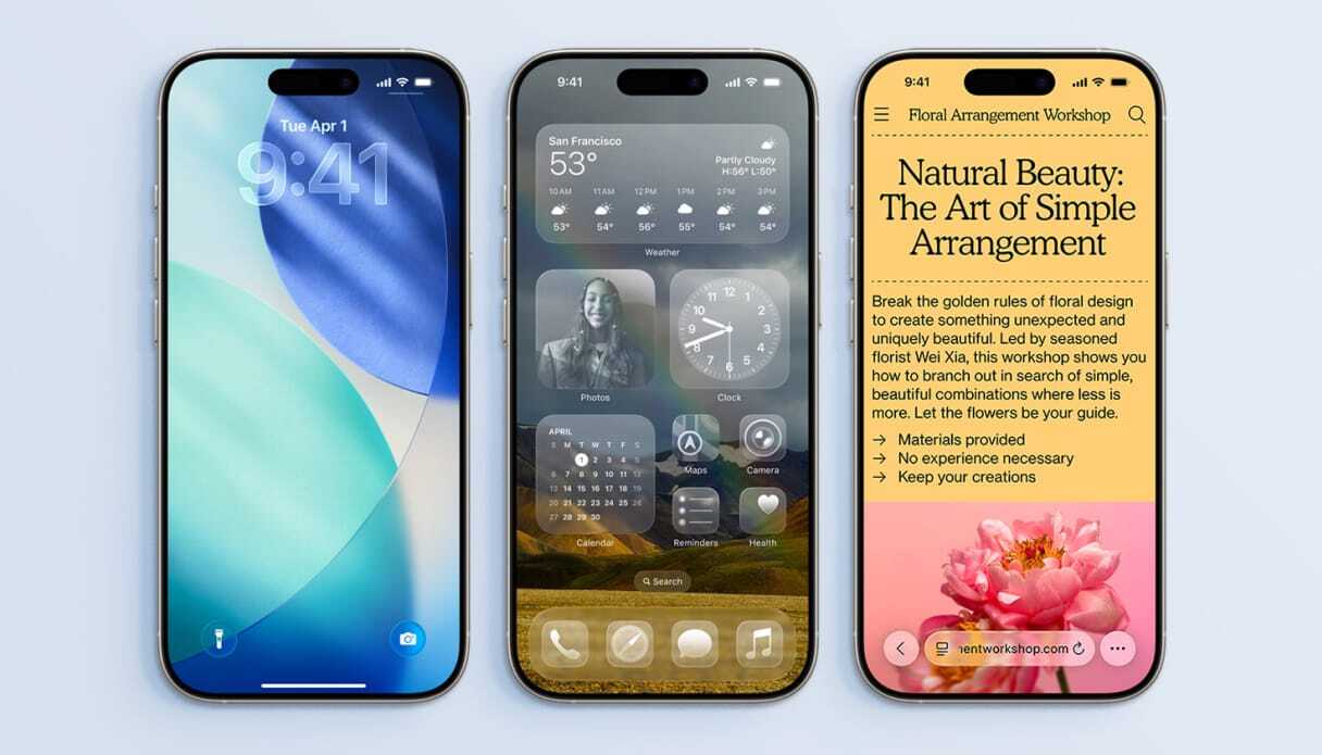 Apple iOS 26: Liquid Glass