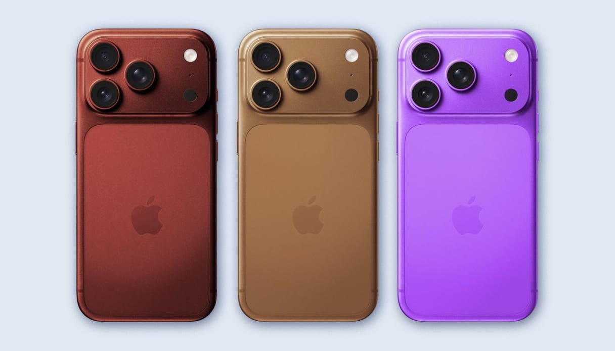 Les nouvelles couleurs de l'iPhone 18 Pro d'Apple